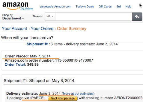 Amazon, доставка i-parcel