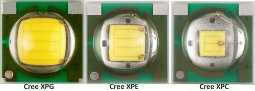 Cree XP-C XP-E XP-G сравнение